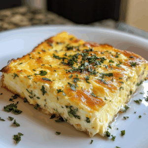 Keto Cheese and Herb Frittata