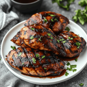 Balsamic BBQ Chicken Breasts