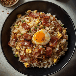 Bacon & Egg Fried Rice Recipe