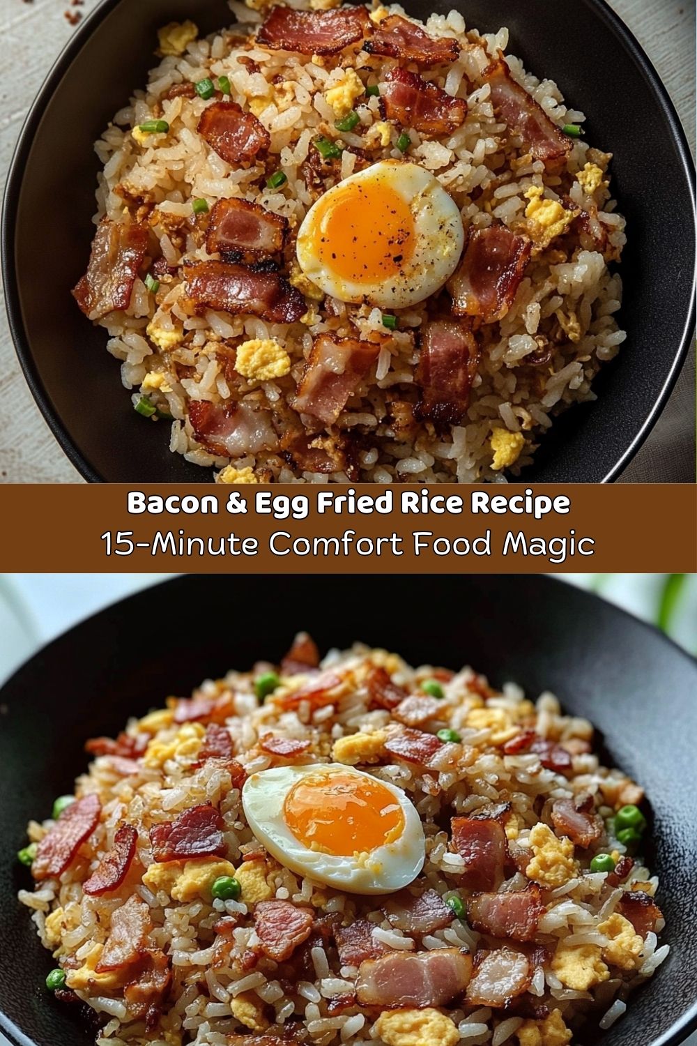 Bacon & Egg Fried Rice Recipe