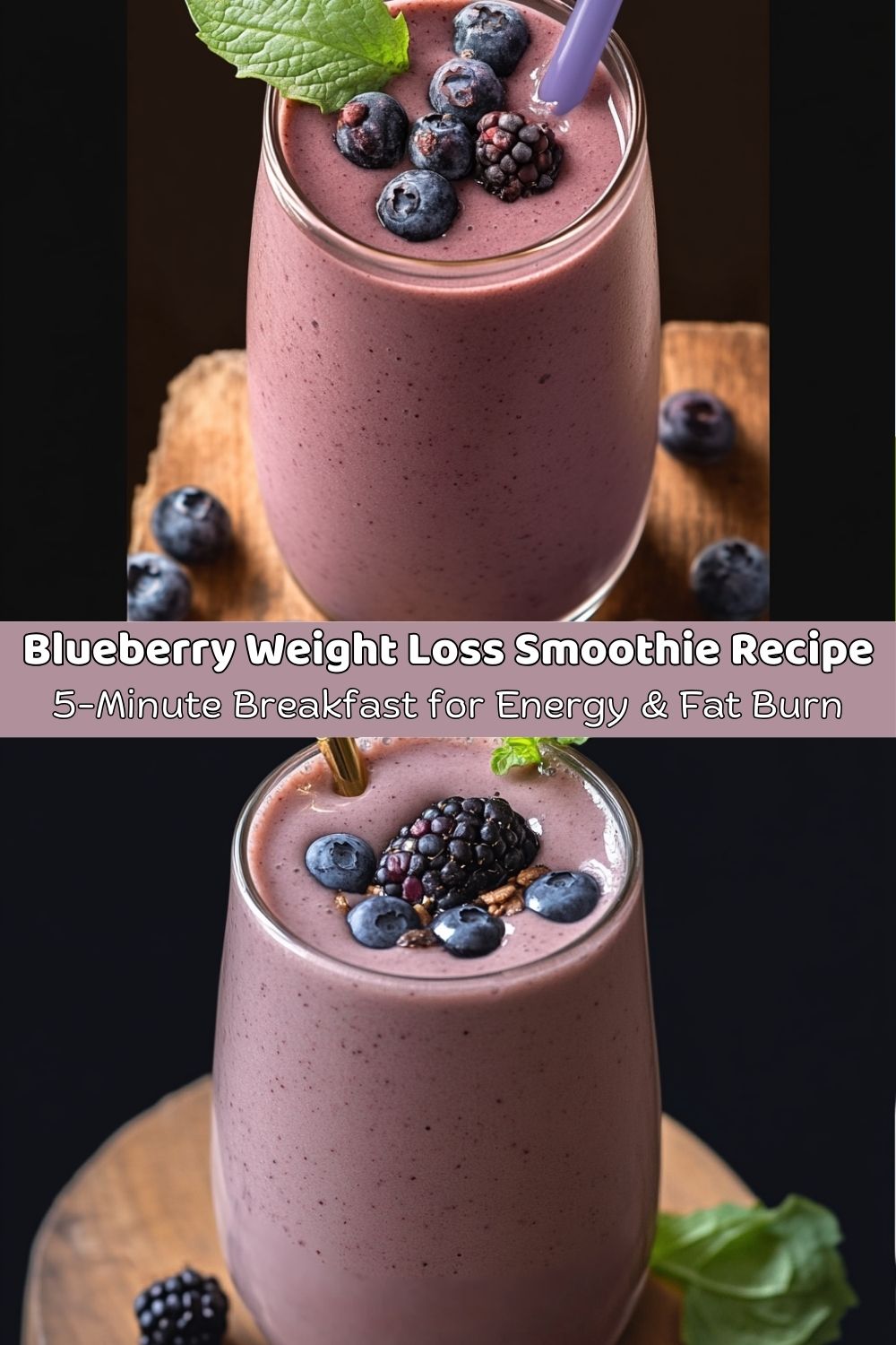 Blueberry Weight Loss Smoothie Recipe