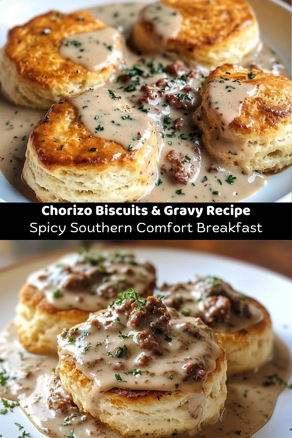 Biscuits & Chorizo Gravy