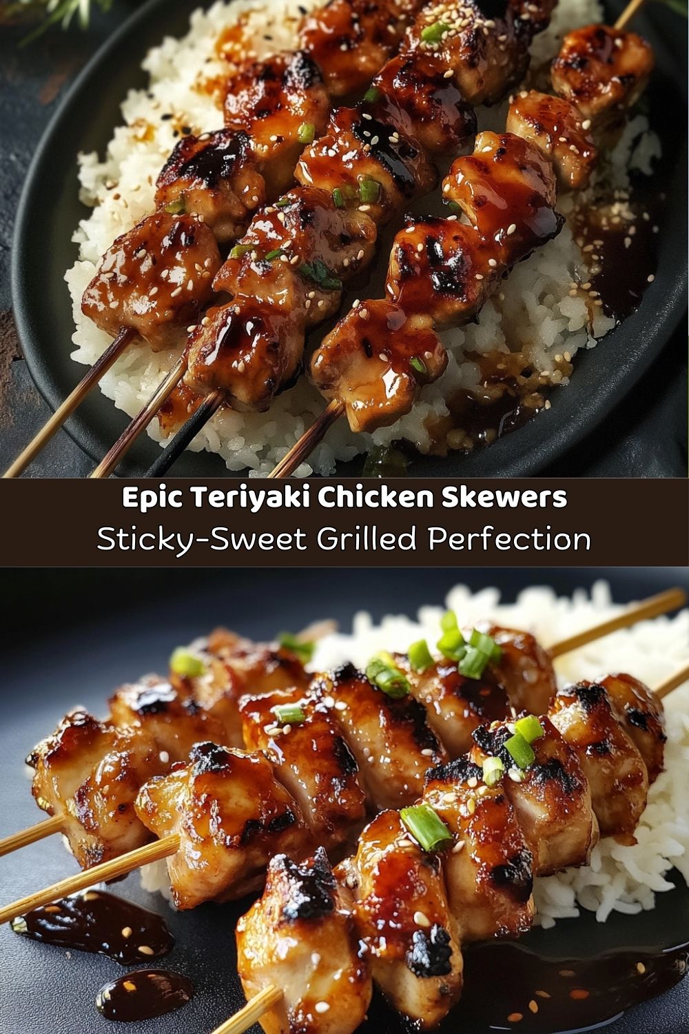 Epic Teriyaki Chicken Skewers