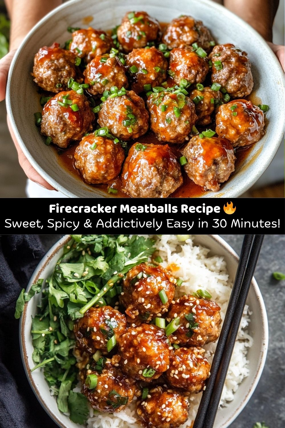 Easy Firecracker Meatballs