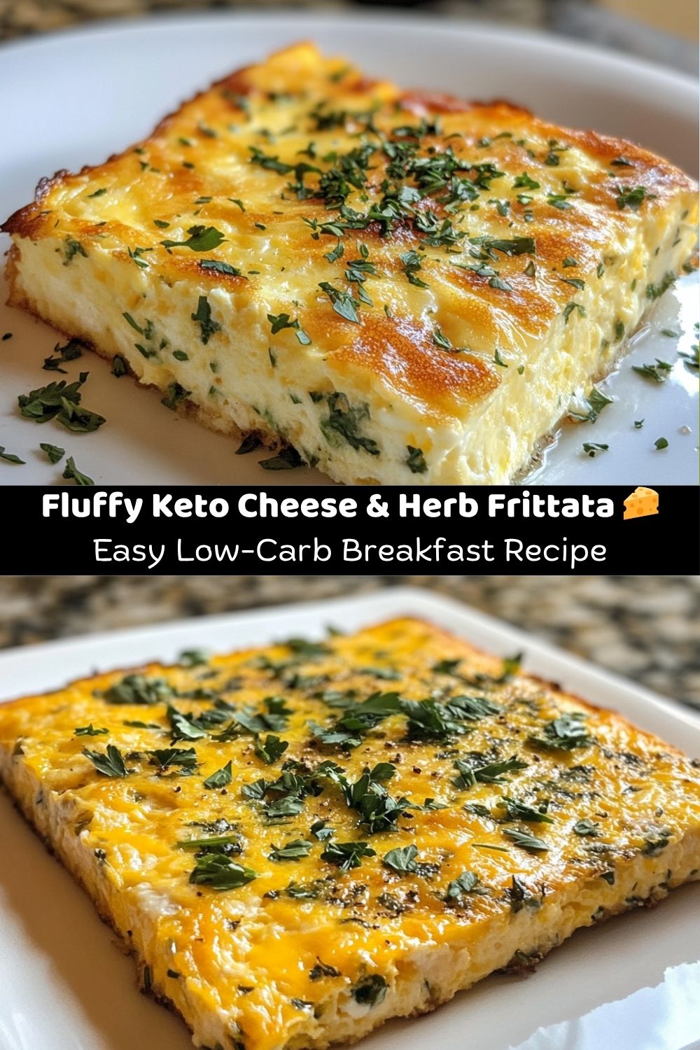 Keto Cheese and Herb Frittata