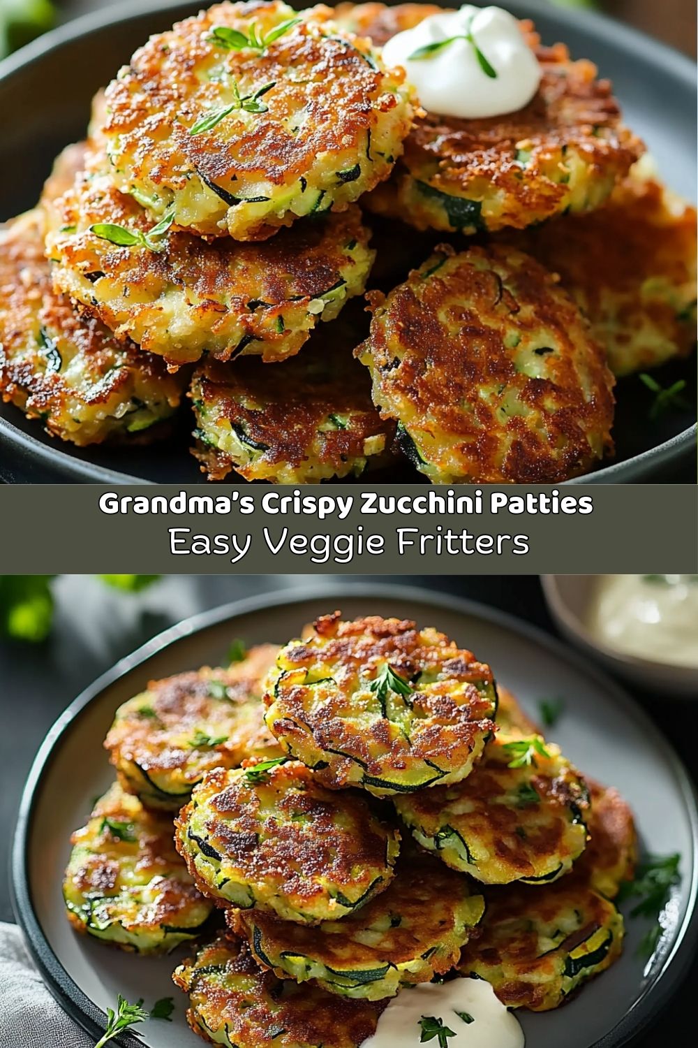 Grandma’s Crispy Zucchini Patties