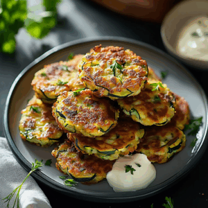 Grandma’s Crispy Zucchini Patties