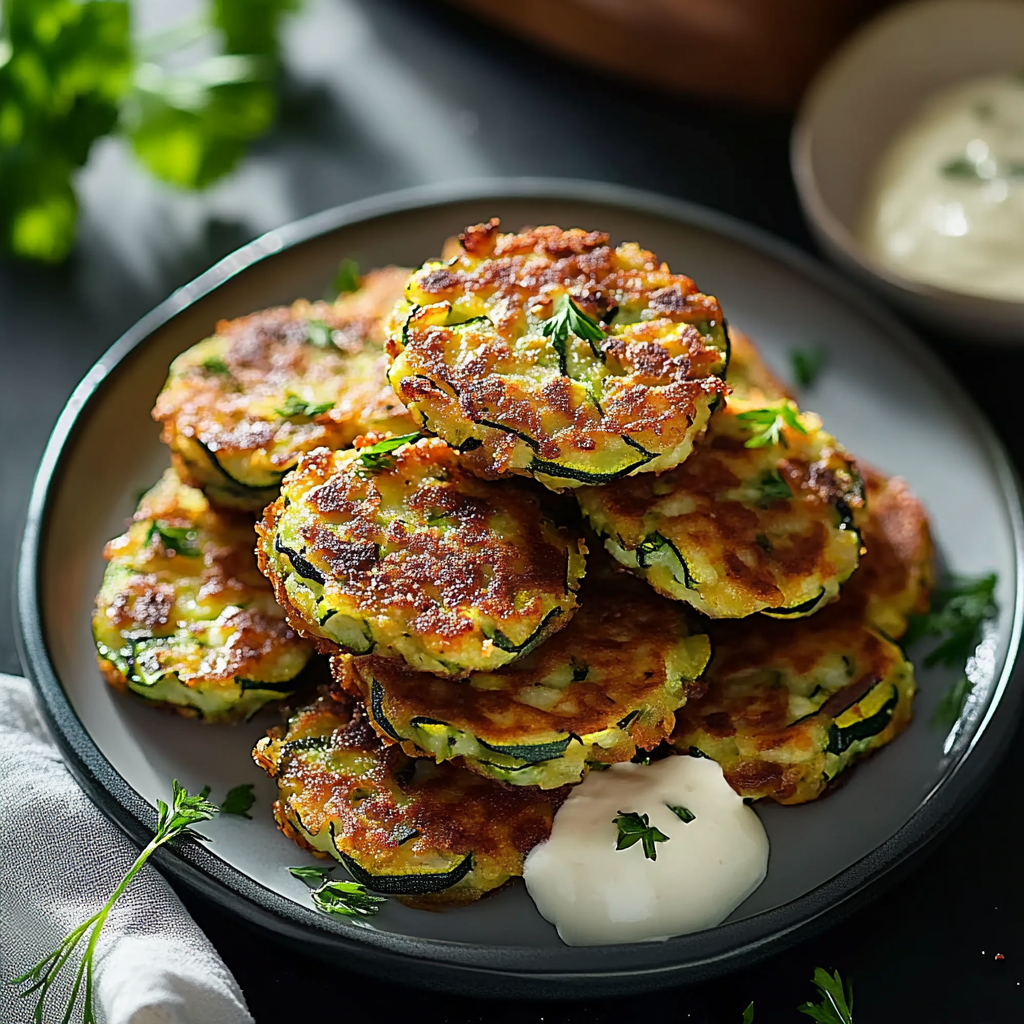 Grandma’s Crispy Zucchini Patties