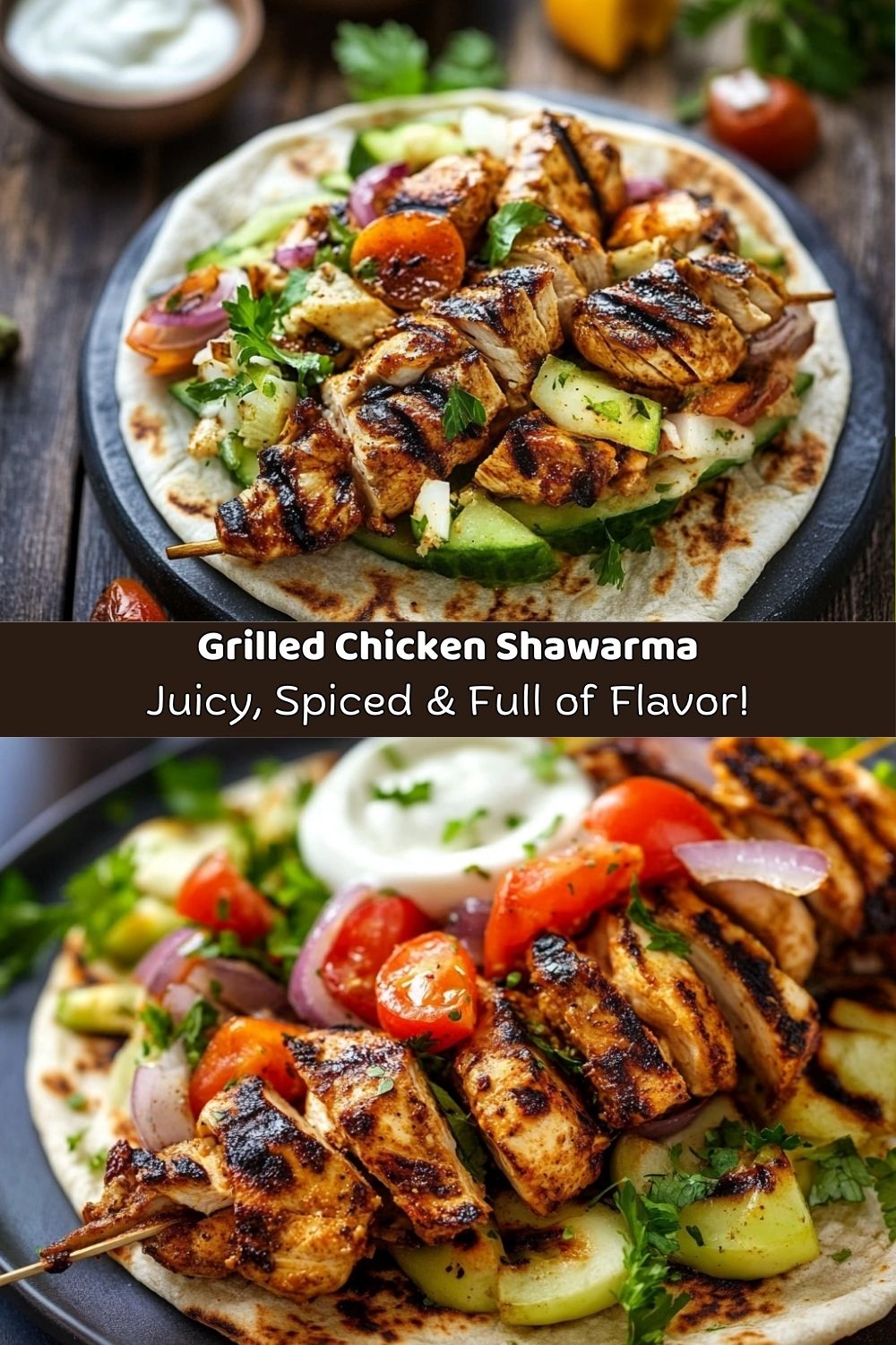 Grilled Chicken Shawarma