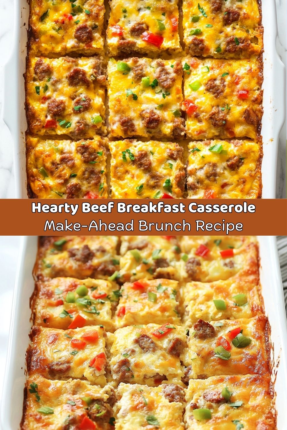 Hearty Beef Breakfast Casserole