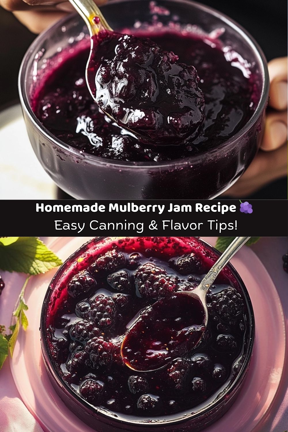 Homemade Mulberry Jam Recipe