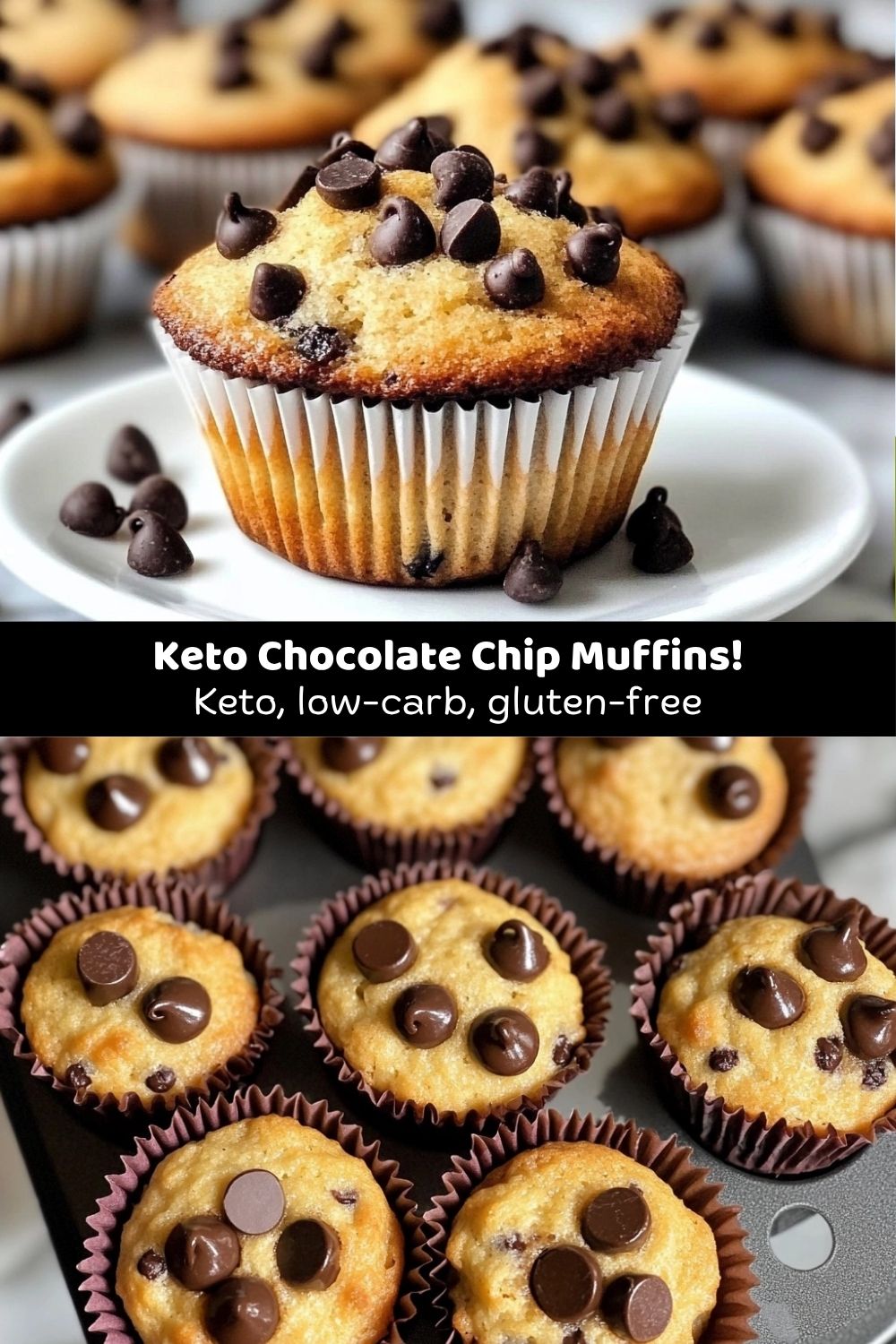 Keto Chocolate Chip Muffins!