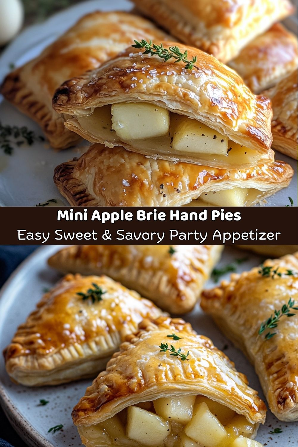 Mini Apple Brie Hand Pies