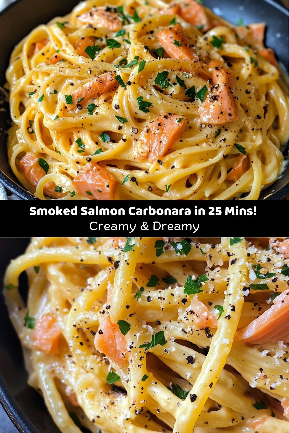 Smoked Salmon Carbonara