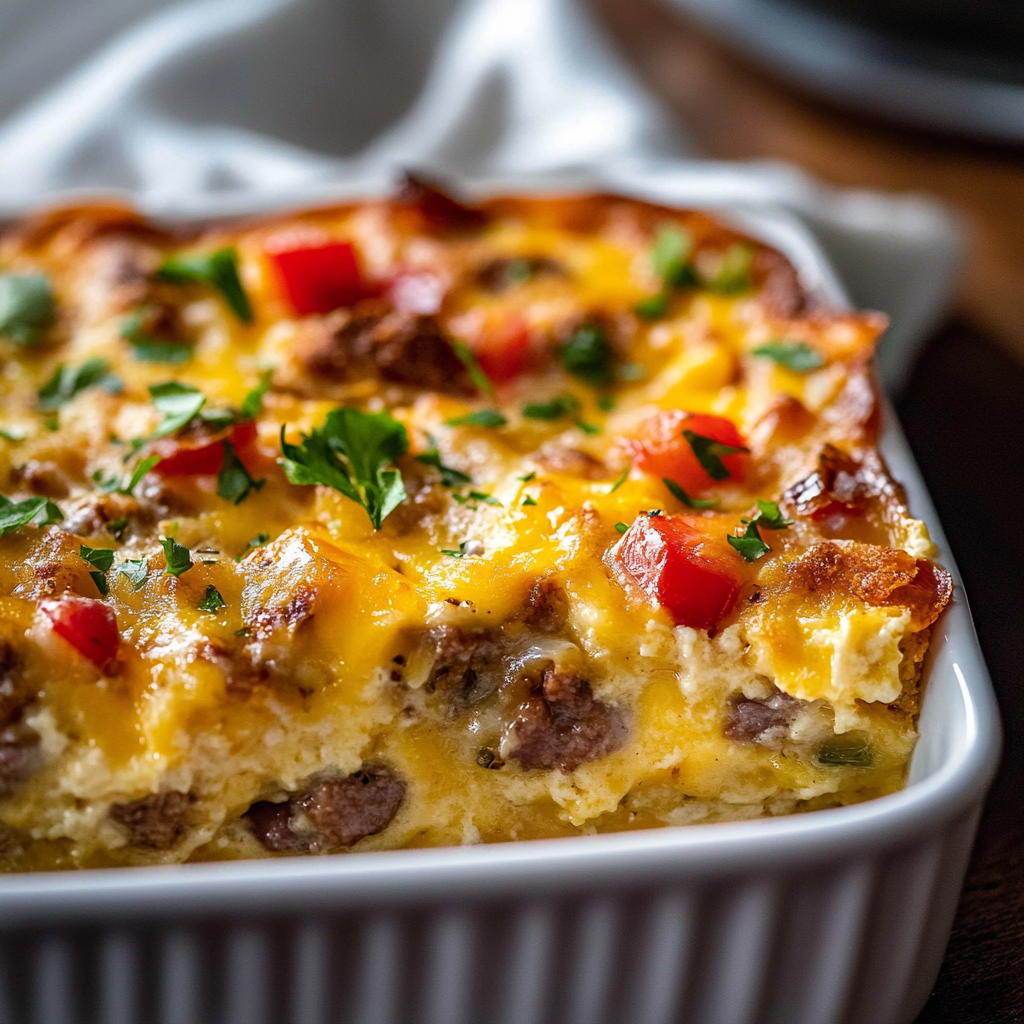 The Best Overnight Breakfast Casserole Recipe