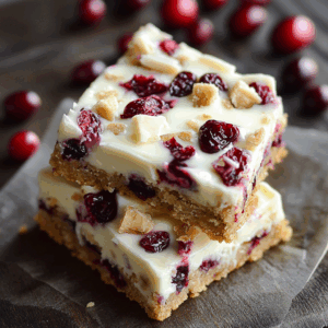 Cranberry Bliss Bars