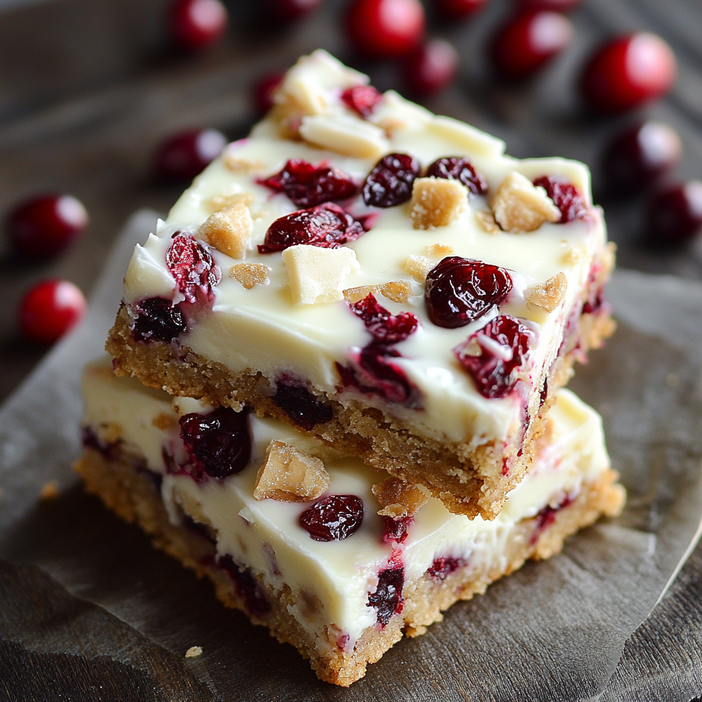 Cranberry Bliss Bars