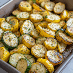 Roasted Zucchini & Yellow Squash