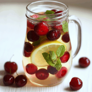 Refreshing Cherry Water