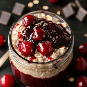 Cherry Overnight Oats