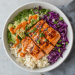 Spicy Salmon Bowl ( whole 30 )