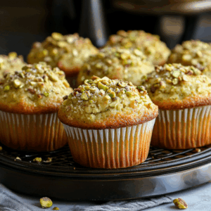 Bakery-Style Pistachio Muffins