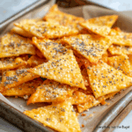 Keto Everything Bagel Cheese Chips