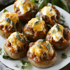 Stuffed Baby Potatoes