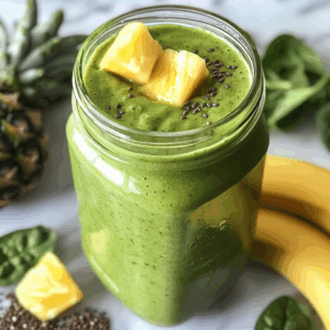Green Glow Protein Smoothie