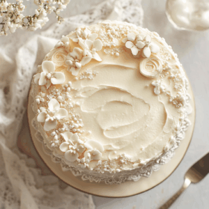 White Wedding Cake Bliss
