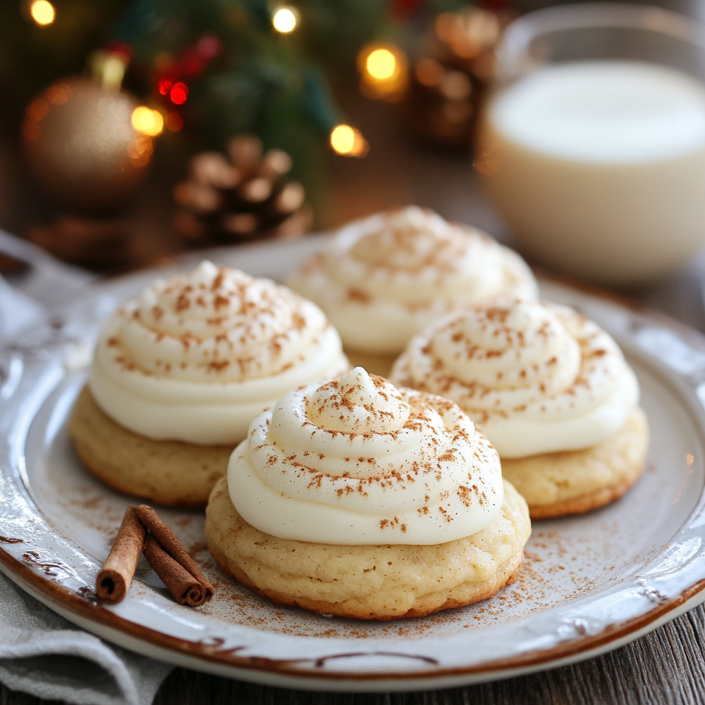 Eggnog Cookies