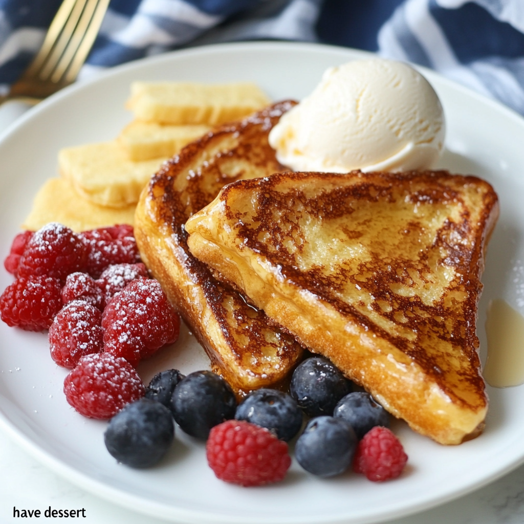 Ice Cream French Toast