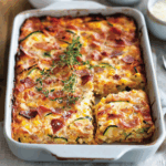 Bacon, Zucchini and Corn Slice