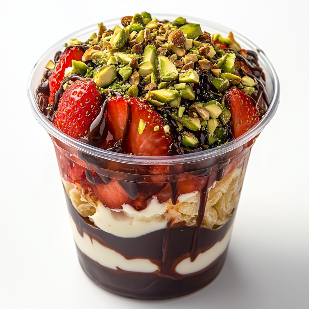 Dubai Chocolate Strawberries