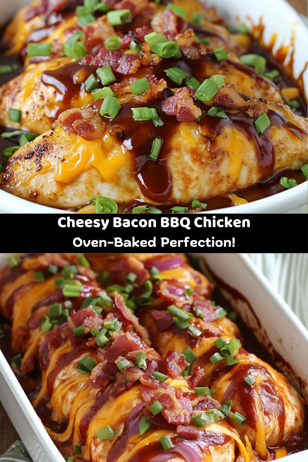 Cheesy Bacon BBQ Chicken