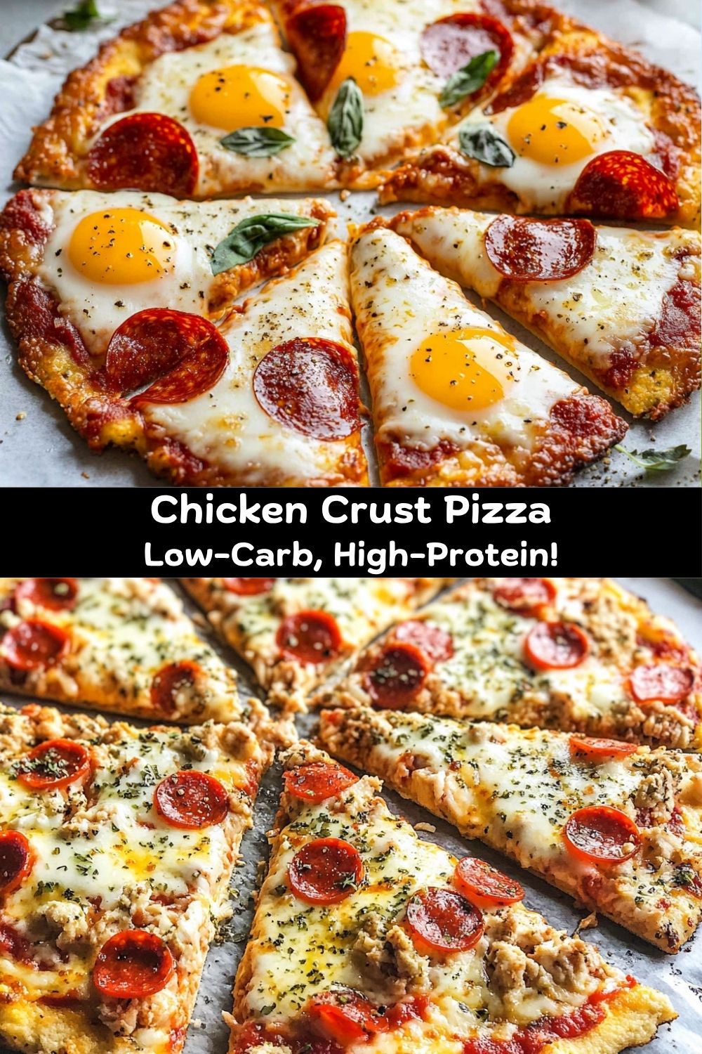 Chicken Crust Pizza