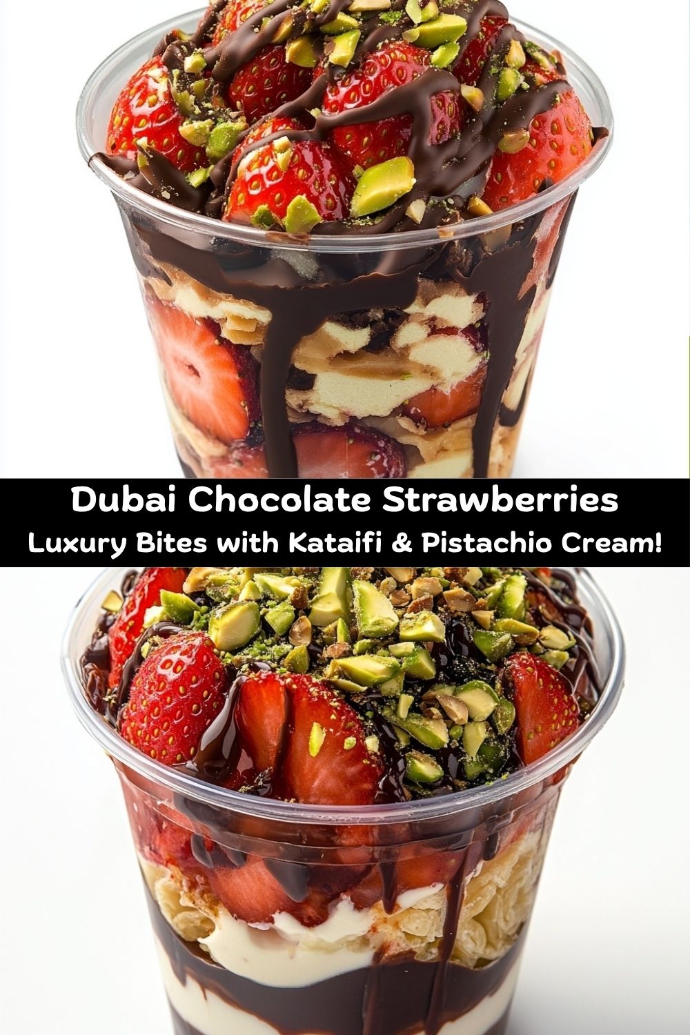 Dubai Chocolate Strawberries