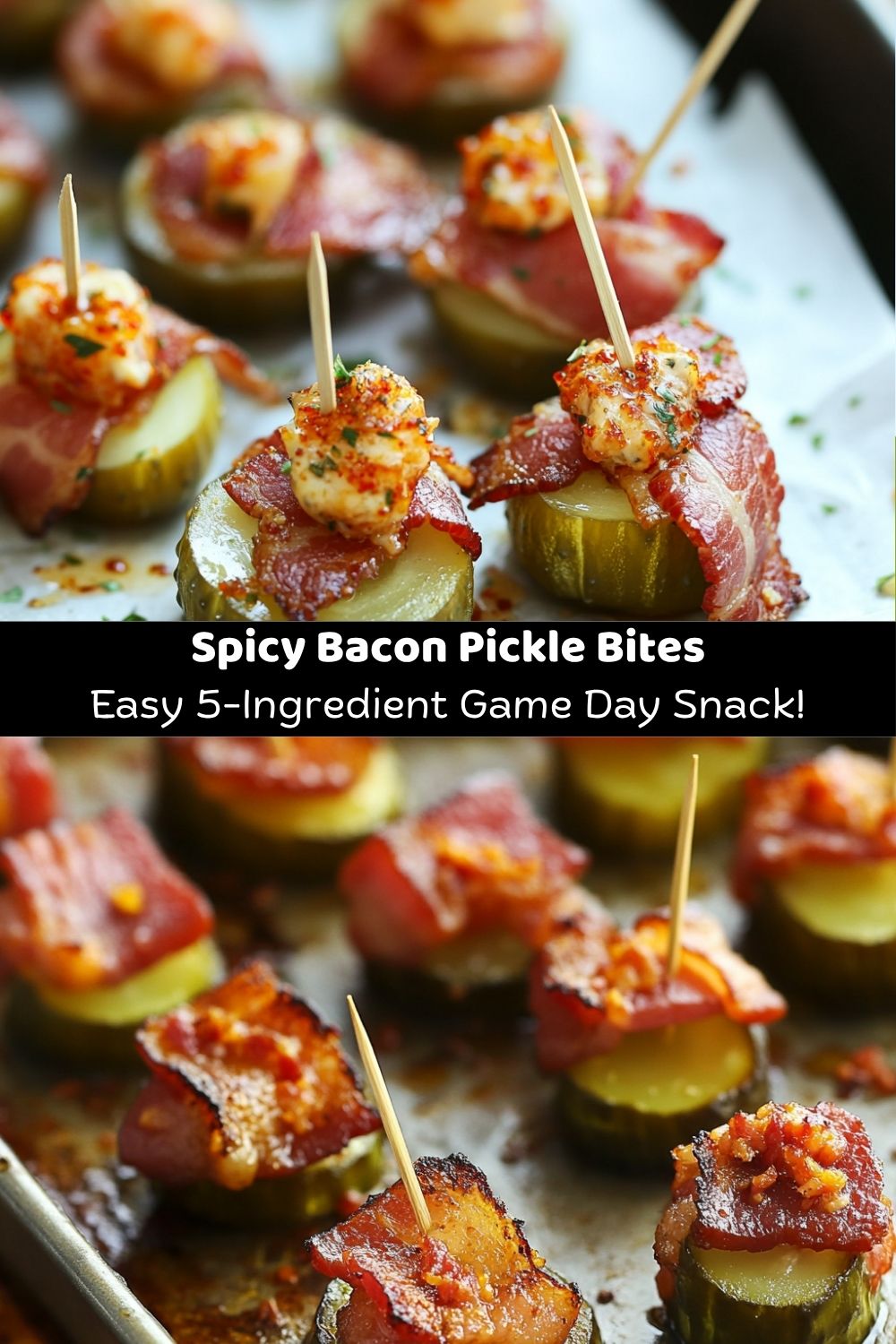 Spicy Bacon Pickle Bites