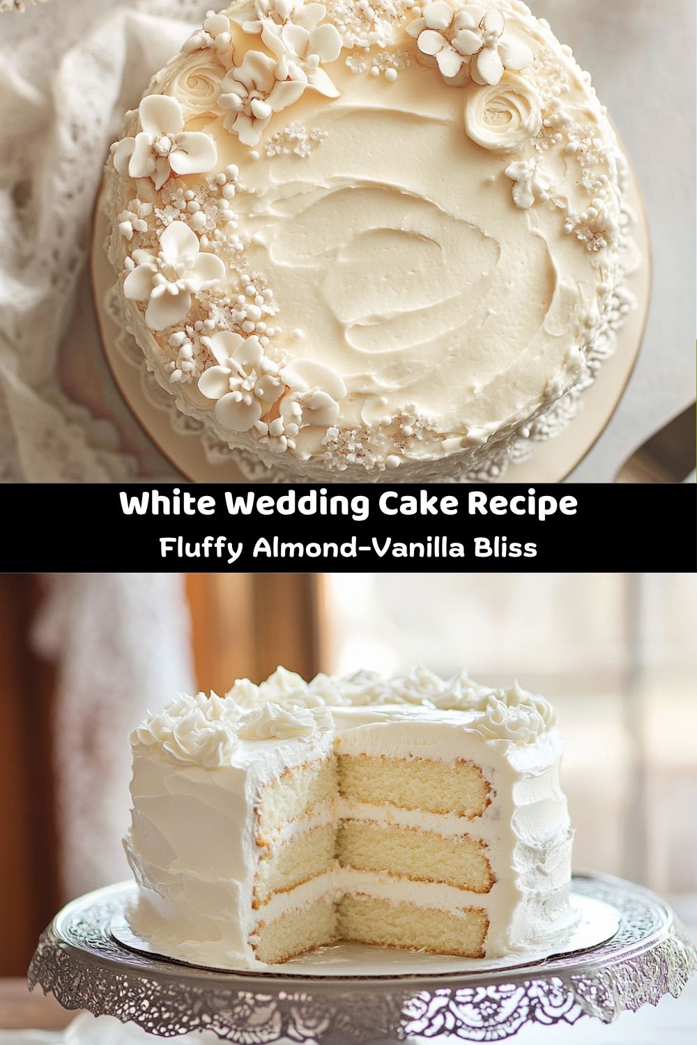 White Wedding Cake Bliss