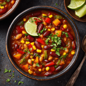 Easy Vegetarian Chili for a Crowd
