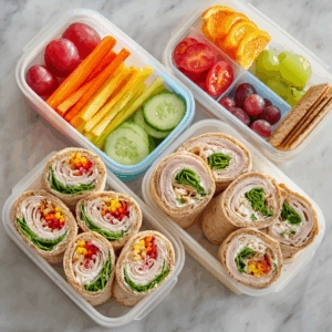 Rainbow Roll-Up Lunch Kits
