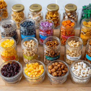 DIY Mix & Match Snack Jars