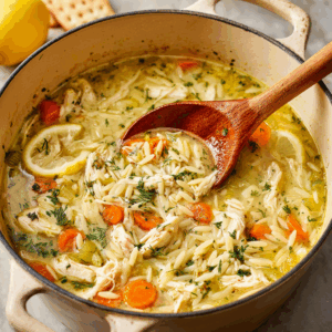 Lemon Chicken Orzo Soup (One-Pot Comfort Classic)