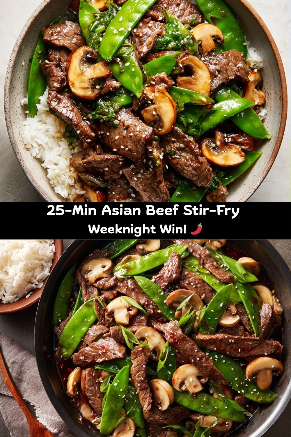 Asian Beef with Mushrooms
