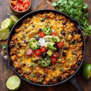 Quinoa Taco Casserole