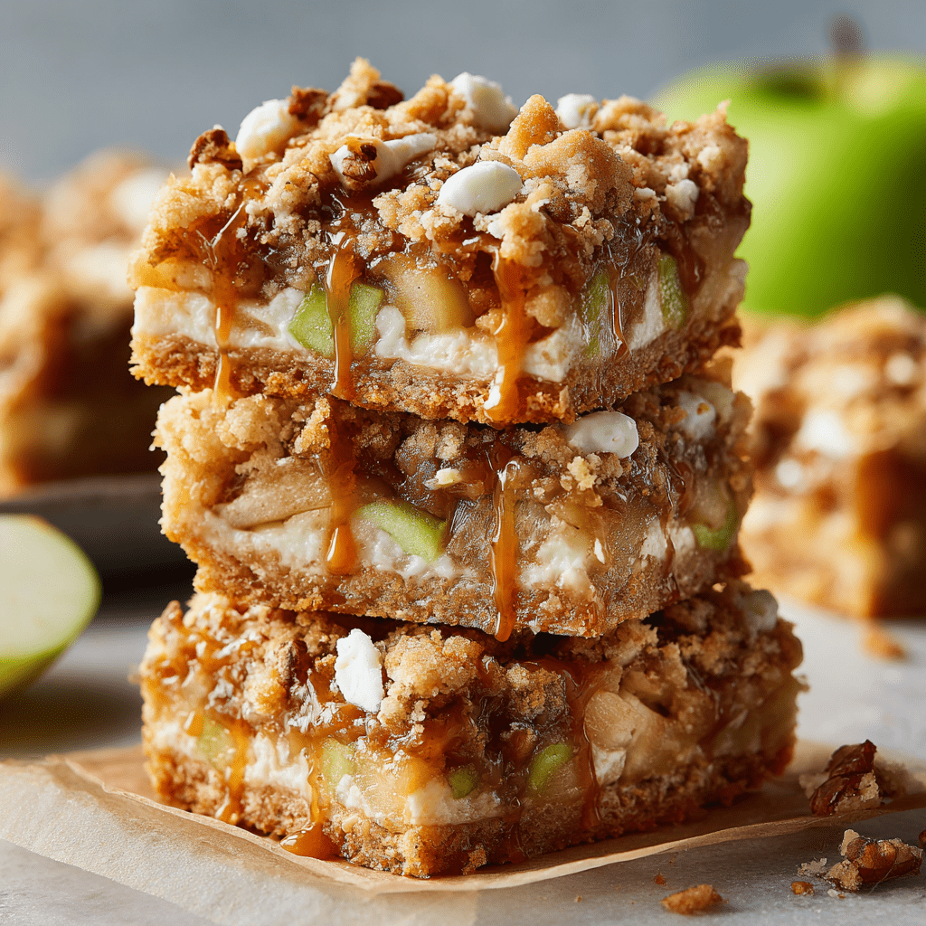 Caramel Apple Magic Bars
