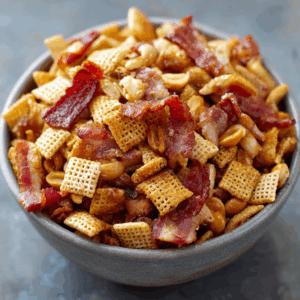 Sweet & Salty Maple Bacon Chex Mix