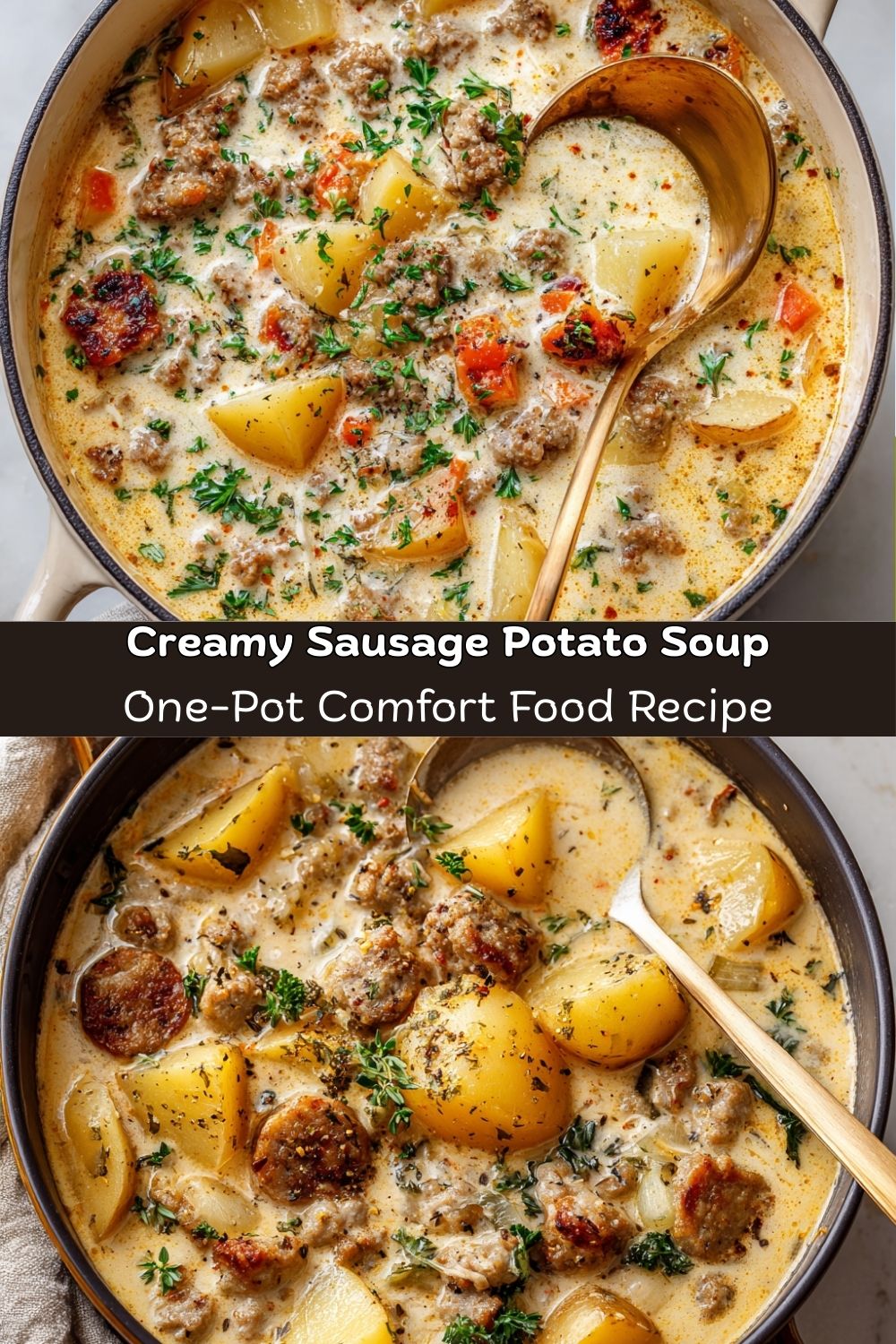 SAUSAGE & POTATO SOUP