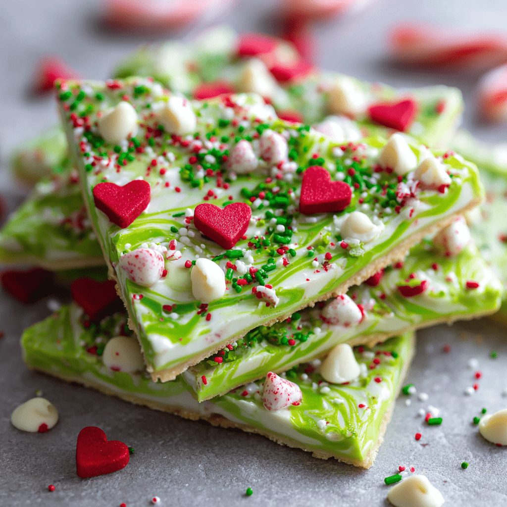 Grinch Bark – A Sweet Holiday Steal