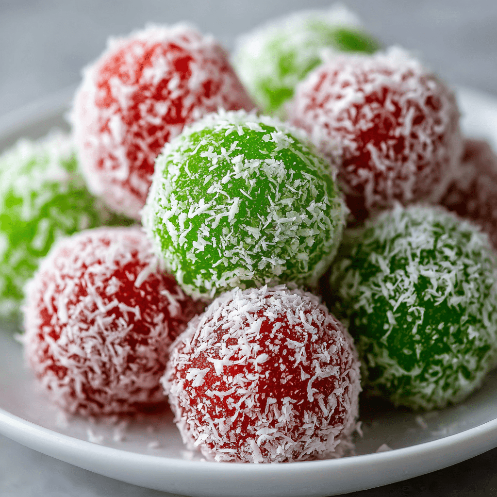 Christmas Jello Balls - The recipe mingle
